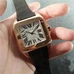 V6 Supreme Product High-Imitation  Cartier 1:1 Santos Santos33Mm Women'S Watch 18K Gold Top Engraved  Automatic  Mechanical Movement,Texture And Workmanship Go Beyond Counter, From Fake,Top Workmanship CA-024