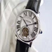  1:1 Cartier True Tourbillon Watch,Supremely Imitated Cartier Rotonde De Cartier Series W1556216 Tourbillon Watch ，Fine Steel Case ，Roman Dial ， Mechanical Men'S Watch CA-037