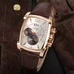 High-Imitation Parmigiani Watch，-Pfc128-1000100,Multifunction Men'S Watch Mechanical Watch ，316 Fine Steel  Case ， Imported Cowhide Band Novel Style  Meticulous Workmanship Stylish Men'S Watch PAR-007