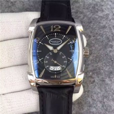 Parmigiani Kalpa Series With Engraved Pf0011958/Pf0011957/Pf00119564 1:1 Original Pf331 Mechanical Movement，Fine Steel Case，Transparent Case Back ，Men'S Watch ，Calf Leather Band ！ PAR-008
