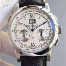 High-Imitated A.Lange & Söhne Watch ，Lange Perpetual Calendar Series 403. Fine Steel White Dial Hand-Wind Mechanical Movement Watch ，Genuine Perpetual Calendar Multifunctional Mechanical Watch，Noobcompetitive Products LAN-006
