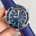 1:1 Blancpain Watch，Blancpain Noob Factory Fifty Fathoms 5015D-1140-52B Blue Men'S Watch Mechanical Watch Lid-Shape Sapphire Glass Supreme Luminous Water Resistent Blue Canvas Band N Factory Supreme Product  BLC-002