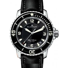 N Factory Blancpain Watch，High-Imitation  1:1 Engraved Blancpain Fifty Fathoms Series 5015-1130-52 Watch 1:1 Eta2836 Movement Noob Supreme Product  BLC-008