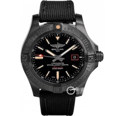 Supreme Engraving Breitling Watch,1:1 Avenger Blackbird Reconnaissance Plane V1731110/Bd74/109W/M20Basa.1， Black Titanium Steel Material， Supreme Strong Luminous ，Water Resistentbreitlingwatch BRT-013
