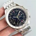  1:1 Supreme Product Bl Breitling Breitling Navitimer Series Watch  Seven-Hands With Time Zone Of Two Places Laser Logo Chronograph Case Back，7750Full-Automatic Timekeeping Movement  Men'S Watch BRT-017