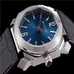 Supreme Engraved Bvlgari Men'S Watch  1:1 Bulgari Octo Series 102429 Blue Dial Watch， 1:1 Engraved Original 9015 Full-Automatic Movement，Silver Strip-Nail-Shaped Time Scale，Imported Calf Band，Mechanical Men'S Watch BVL-007