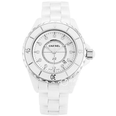 High-Imitation Chanelwatch，Supreme Engraving Chanel J12 Series H1628-33Mm Watch ,Original Switzerland Quartz Movement，Sapphire， Imported Korean Pure White Ceramics Material CHA-005