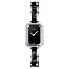 High-Imitation Chanel Watch，Supreme Engraving Chanel Premiere Series H2163 Watch ,Original Switzerland Quartz Movement，Sapphire ，Imported Korean Ceramics Material CHA-009