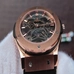 High-Imitated Hublot Completely Hollowing-Out Mechanical Watch，Hublot 505.Tx.0170.Lr Imported Movement Changed From Original Hub6010 Mechanical Movement，18K Rose Gold Men'S Watch  HUB-016