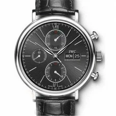 1:1 Engraved IWC Pato Feno Series IW391002 Chronograph Men'S Watch Automatic Mechanical Multifunction Movement,Black Dial White Case, Men'S Watch 1:1 Engraved IWC Pato Feno Series IW391002 Chronograph Men'S Watch Automatic Mechanical Multifunction Movement,Black Dial White Case, Men'S Watch
