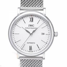 Supreme Engraving IWC Pato Feno Series IW356507 Automatic Automatic Mechanical Milan Steel Band Business Suit Men'S Watch