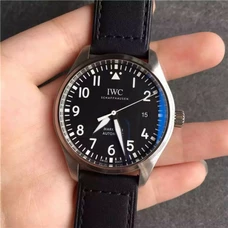 1:1 IWC Supreme V6 Version Mark XVIII The  Little Prince, IWC Pilot'S Watches Series IW327001 Watch，Automatic Mechanical ，40 mm ，Men'S Watch，Fine Steel， Black Dial White Case，Men'S Watch