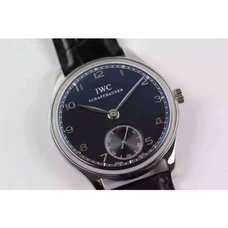 1:1 IWC Portugal Jones IW545407 Hand Wind Mechanical Movement Model ：Home-Made Cal.98295 Supreme Men'S Watch