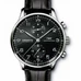 Supreme Engraving IWC Portugal Series IW371438,7750 Mechanical Movement Portugal Black Men'S Watch Timing Mechanical Watch