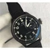 ZF Product Completely Black Ceramics Watch Top 1：1 IWC Pilot'S Watches IW502001 Watch , Engraved Cal.51111 Ultra-Long Power Movement，46 M ,Titanium Alloy Radiate Dial，Ceramics Case，High-Imitation IWC Mechanical Men'S Watch