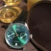 ZF Factory V4 Version，Supreme Imitation IWC Portugal Seven Chain Series （Portugal 7），1:1 IWC Mechanical Watch.True Power Reserve Display, Rose Gold Green Dial Gold Hand Dial， Top Supreme Imitation IWC Watch