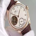  Replica IWC Portuguese Regulator Tourbillon IW546302 18K Gold Plated Noob Factory V6F 1:1 Best Edition, 43MM, Rose Gold, White Dial, Brown Leather Strap, SWISS Real IWC Tourbillon Automatic Movement IW-070