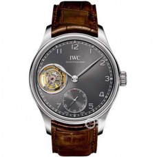  1:1 Iwc（Portugal Tourbillon Series ）Iwc Portugal Series Iw546301 Watch, Full-Automatic,True Tourbillon Mechanical,Diameter 43.5Mm, Full-Automatic Lettered And Embossed Tourbillon Movement Men'S Watch IW-072