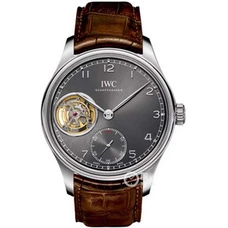  1:1 Iwc（Portugal Tourbillon Series ）Iwc Portugal Series Iw546301 Watch, Full-Automatic,True Tourbillon Mechanical,Diameter 43.5Mm, Full-Automatic Lettered And Embossed Tourbillon Movement Men'S Watch IW-072