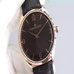 Jaeger-Lecoultre Ultra-Thin Watch Jaeger-Lecoultre Q1348420 Watch, Original Breaking Mould From Cal.849 Hand-Wind Original   Mechanical Watch,Leather Watch,Transparent Case Back Men'S Watch JAE-017