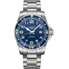 Longines 1:1 New Product Engraved ，Longines Tabulation Tradition Series L3.695.4.03.6 Watch Blue Type,Automatic Mechanical，41Mm，Words Blue Dial Blue Bezel，Fine Steel Men'S Watch LON-010