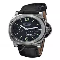 Marina Militare 44 mm men's sports watch black dial automatic power reserve watch MM-079 Marina Militare 44 mm men's sports watch black dial automatic power reserve watch MM-079