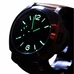 50mm Marina Militare black dial power reserve automatic green marks mens watch MM-014