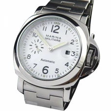 44mm Marina Militare White Dial Automatic watch MM-032