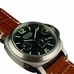 44mm Marina Militare Brushed Solid case black Power Reserve Auto Watch MM-004