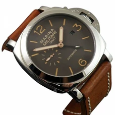 47mm Marina Militare GMT coffee dial sandwich dail automatic watch MM-009