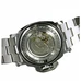 Whatswatch Marina Militare 44mm Black Dial Automatic Stainless Steel Mens Watch MM-053