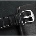 Marina Militare 44mm Luminous Black Dial Men's Automatic Calendar Watch Black Leather Strap MM-057