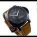 Whatswatch 44mm Marina Militare PVD case 1950 style Power Reserve Auto watch MM-060