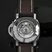 Marina Militare 47 mm power reserve brown leather brown dial Mens Watch MM-080