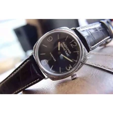 1:1 High-Imitated Panerai Pam604 Sapphire Version，Series:Radiomir，P3000 Hand Wind Movement,47 mm Diameter， Men's Watch，Material：Fine Steel,316L Fine Steel,Florence Lily Carved，Strap，PAM-009