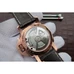 Panerai Pam 393 Men's Watch Automatic Luminor 1950 Series，Rolled 18K Rose Gold Case Buckle，Dark Brown With Luminous Arabic Numberals And Hours Display Round Dial， Men's Watch，Calf Band Can Accompany With Alligator，PAM-016
