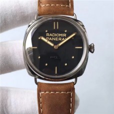 1:1 Panerai Pam425 Topest Version In The Market Retro California Dial Pam00425 Hand Wind P3000 Movement 3-Day Power Movement Sapphire Arched Lip-Like Glass 47mm Men's Watch Big Dial Watch ZF Factory's Product，PAM-052