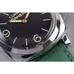 Panerai Pam 606 Hongkong Limited Version,Fluorescent Green Band，P3000 Double Springs Hand Wind Movement，Fine Steel Case， Transparent Case Back，Men's Watch，Leather Band！PAM-068