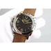 Panerai Pam 557 Left-Handed Exclusive Sapphire Lid-Like Bubble Glass，P3000 Long Lasting Power Movement 5 Days Endurance！ Wire-Drawing 316L Fine Steel，Pull-Up Leather Band，Men's Watch，Transparent Case Back！,PAM-080