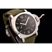 Panerai Pam618（Hongkong Version）Men's Watch， Transparent Case Back，Aisi316L Fine Steel Case With Green Canvas Band， Carrying Asia7750 Full-Automatic Movement，44*18 mm,PAM-098