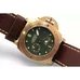 Panerai Pam507 P9002 Automatic,47 mm,Men's Watch，Power Reserve 72 Hours Bronze Case，Sapphire Crystal Glass，Cowhide Band， Transparent Case Back Water Resistent 400 Meters,PAM-101
