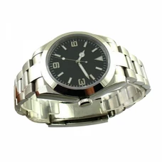 40mm parnis black dial sapphire glass automatic movement mens wrist watch PA-020