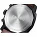 Parnis Pilot Seriers Luminous Mens Leather Watchband Military Sport Chronograph Quartz Watch Wristwatch - White Case White Dial PA-029