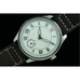 44mm Parnis Hand Winding White Dial Black Numbers Men's leather Vintage Watch PA-038
