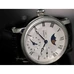 whatswatch Parnis Men's Hand Wind Mechanical Watch Two Times Moon Phase Seagull Movement St36 PA-040