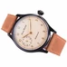 WhatsWatch parnis light yellow pilot dial PVD case 6497 movement hand winding mens watch PA-058