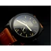 Parnis Military Seagull Movement Power Reserve Automatic Winding Men's Watch Black PVD case PA-061