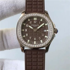 Patek Philippe Series 5067A-023 Watch,Quartz，35.6mm，Women's Watch， Stainless Steel Setting With Diamonds，Frame Setting With 46 Diamonds