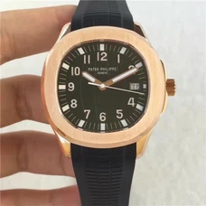 3AAA Patek Philippe Mechanical Watch，Sports Series 5167R,Engraved 324 Movement， Colorfast Rose Gold Case，With Cuttable Rubber Band，Patek Philippe Original Buckle，40mm Ultra Thick Business Watch For Men And Women，Supreme Quality