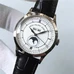 2016 New Product Superior Engraved Patek Philippe Complex-Function Timekeeping Series 5396G Platinum Watch，Automatic，38mm， Men's Watch，18K Platinum，White Dial White Case Black Strap Men's Watch